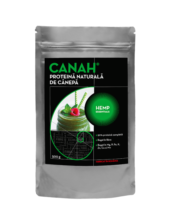 Pudră proteică de cânepă 500 g