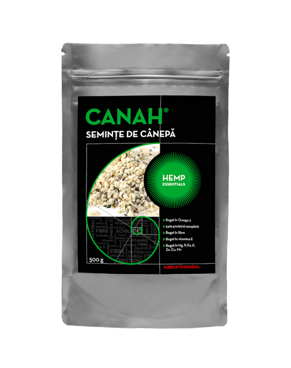 Semințe decorticate de cânepă 500 g