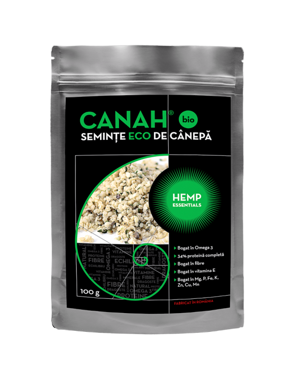 Semințe decorticate de cânepă ECO 100 g