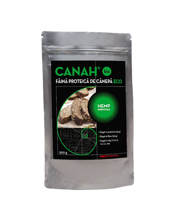 Făină Proteică ECO de cânepă 500g