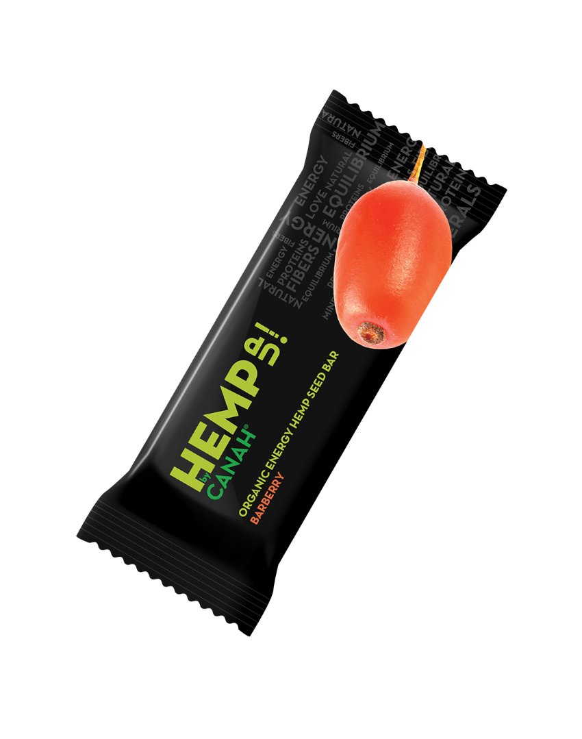 Baton Hemp Up cânepă cu agrișe 48 g