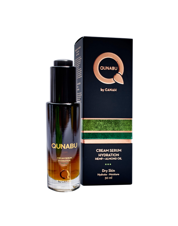 Cremă serum de hidratare pentru ten uscat QUNABU 30 ml