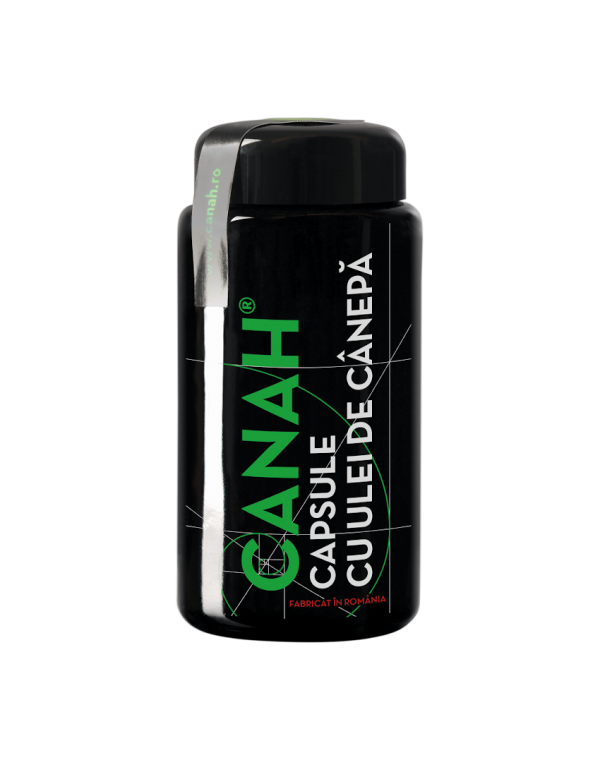 Capsule cu ulei de cânepă – 90 de capsule