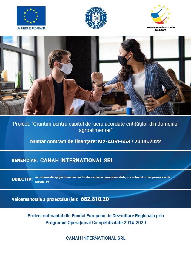 Proiect cofinantat din Fondul European de Dezvoltare Regionala